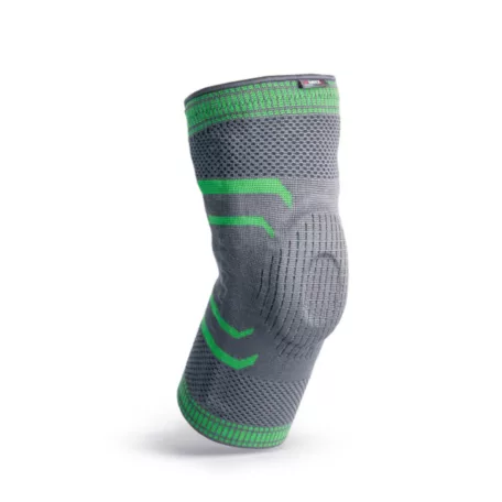 Genumax rugalmas térdrögzítő szilikon patella gyűrűvel és merevítő betétekkel