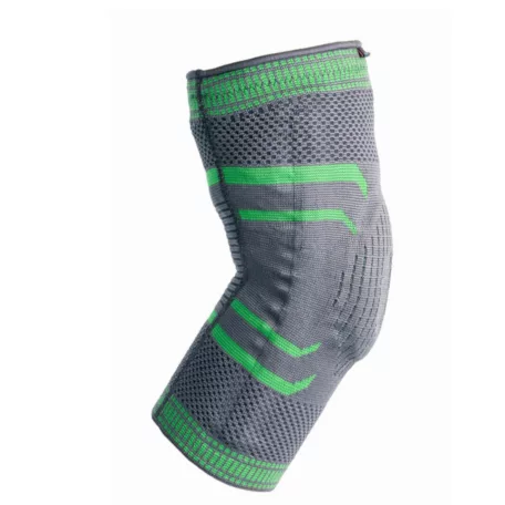 Genumax rugalmas térdrögzítő szilikon patella gyűrűvel és merevítő betétekkel