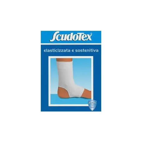 S-537 Scudotex bokavédő sport varrás nélküli nyitott sarokkal fehér
