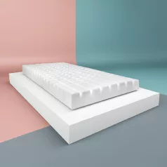   RehaComfortPro kockázott felületű, nyomáselosztó ápolási ágymatrac 200X90X15 cm vízálló elasztikus huzattal