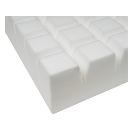 RehaComfortPro kockázott felületű, nyomáselosztó ápolási ágymatrac 200X90X15 cm vízálló elasztikus huzattal