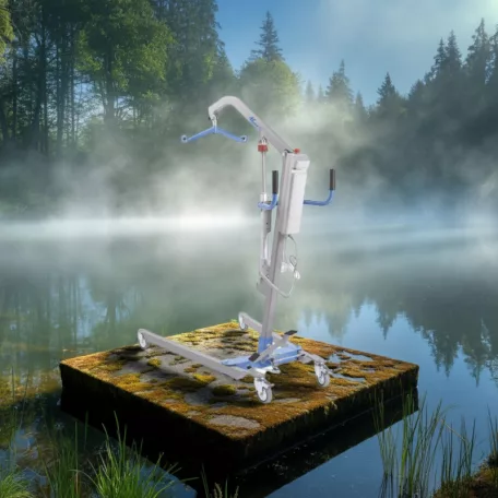 Betegemelő lift akkumulátoros működtetés pedálos Moevo RI822 150 kg-ig