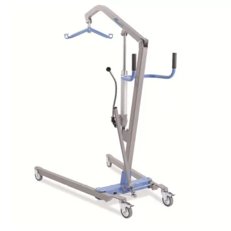 Hidraulikus betegemelő lift karos lábnyitással 150 kg teherbírás RI823