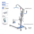 Betegemelő lift akkumulátoros működéssel karos RI824 150 kg-ig MUEVO