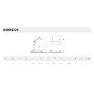 Betegemelő lift akkumulátoros működéssel karos RI828 200 kg-ig MUEVO