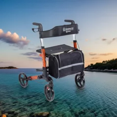   Összecsukható gördíthető rollátor 4 kerékkel Oceano 2.0