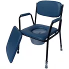 Állítható magasságú szoba WC szivacsos kék 120 kg 14201