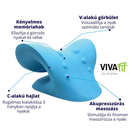 "MediNeck" nyaknyújtó és izomlazító párna GYVNY