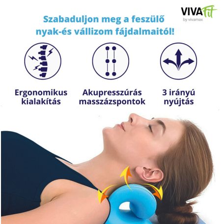 "MediNeck" nyaknyújtó és izomlazító párna GYVNY