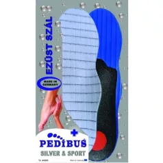   Pedibus 4000 Silver and Sport ezüstszálas hosszú gyógytalpbetét