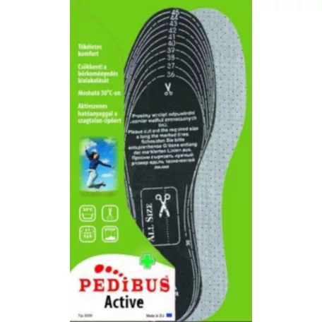 Pedibus 3009 Active aktívszenes méretrevágható talpbetét