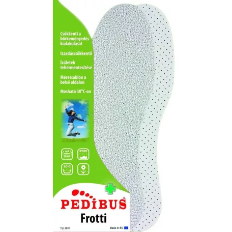 Pedibus 3011 Frotti frottír talpbetét