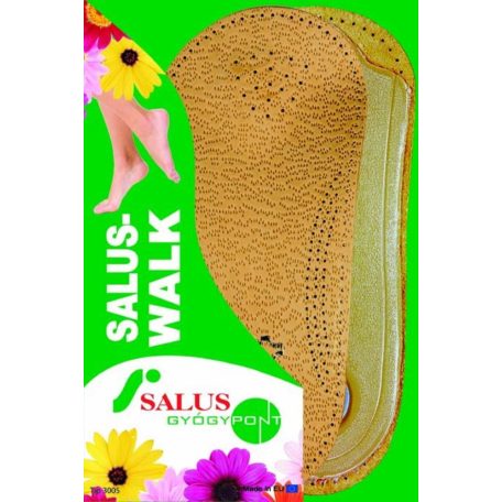 Salus Walker 3/4-es haránt és lúdtalpemeléses talpbetét rugalmas sarokággyal (3005)