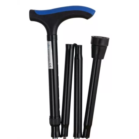 Advance összecsukható bot puha markolattal- kék, zöld és szürke markolattal, 110kg-ig