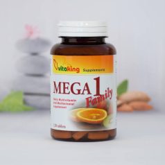 Vitaking Mega-1 Family multivitamin 120 darabos