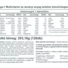 Vitaking Mega-1 Family multivitamin 120 darabos