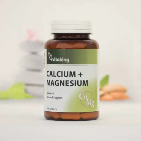 Vitaking Kálcium+Magnézium 500/250 MG 100 darabos ásványi vitamin