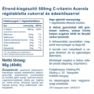 Vitaking C-500 Acerola rágótabletta 40 db