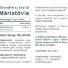 Vitaking Máriatövis Milk Thistle 500 mg 90 caps